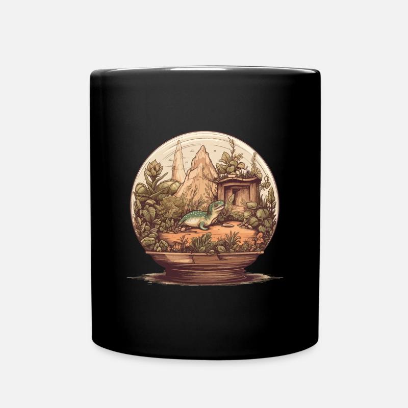 Terrarium - Tasse einfarbig - Schwarz
