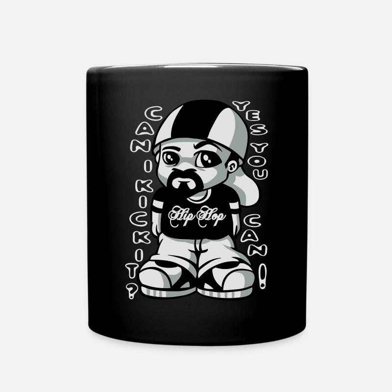 Hip hop fan - Mug uni - noir