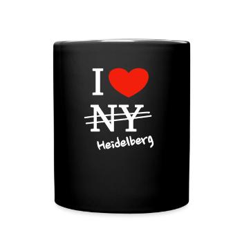 J'adore Heidelberg - J'adore Heidelberg - Mug uni - noir - Devant