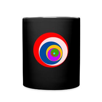 Center - Tasse einfarbig - Schwarz - Vorne