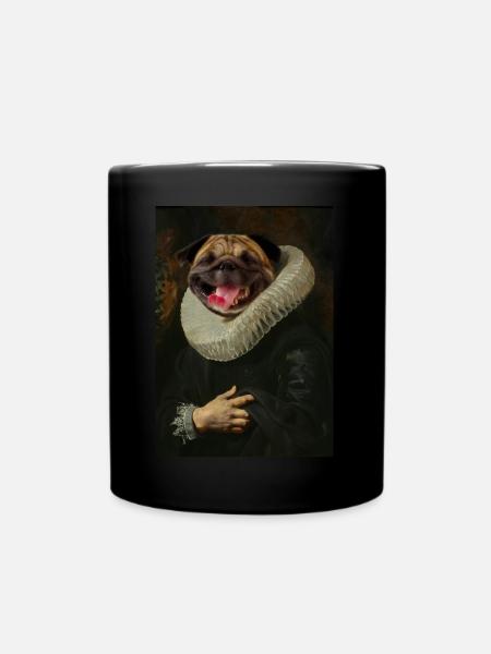 The PUG (The Bourgeoisie) - Full Colour Mug - black