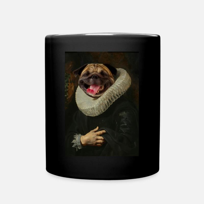 The PUG ( La Bourgeoisie ) - Mug uni - noir