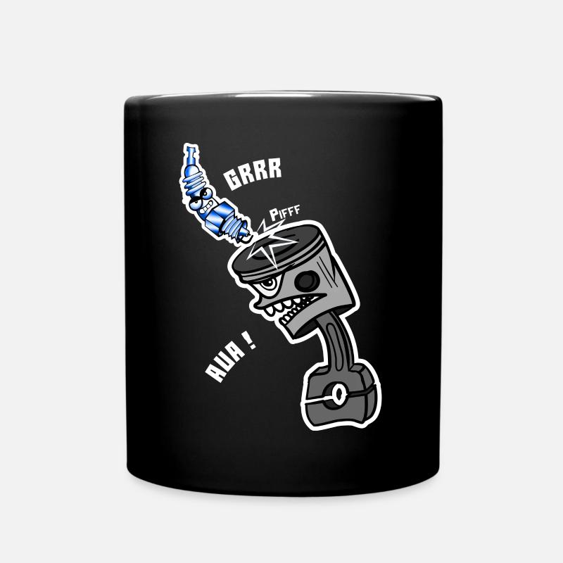 Thick air in the engine - Full Colour Mug - black