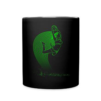 Basketball woman basketball player gift - Full Colour Mug - black - Front