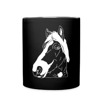 Haflinger - Full Colour Mug - black - Front