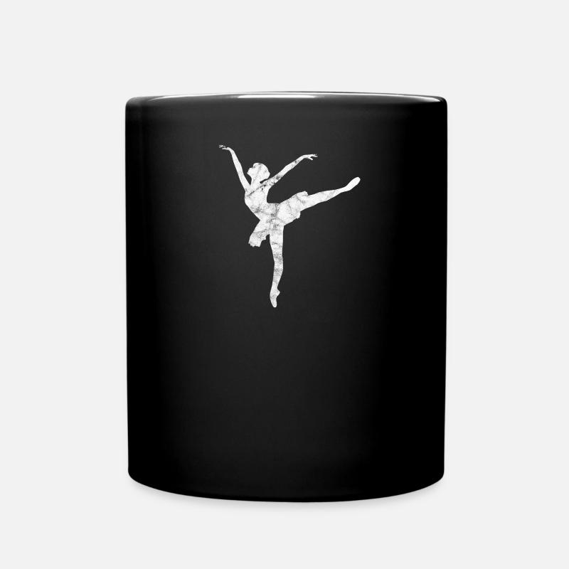 Dancing Ballet Ballet Dancer Ballerina - Full Colour Mug - black