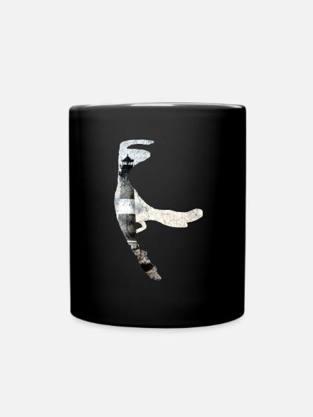 Sylt Leuchtturm - Tasse einfarbig - Schwarz