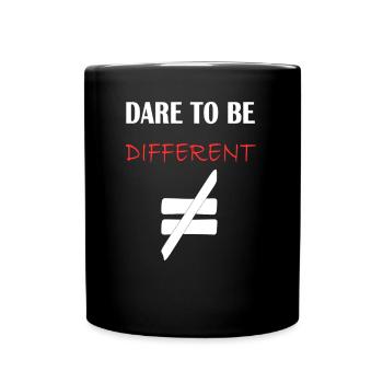 Dare to be different - Full Colour Mug - black - Front
