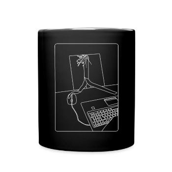 leek - Full Colour Mug - black - Front