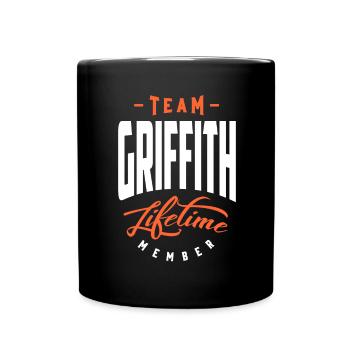 Nom Griffith - Mug uni - noir - Devant