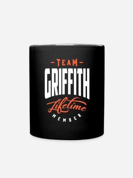 Bezeichnung Griffith - Tasse einfarbig - Schwarz