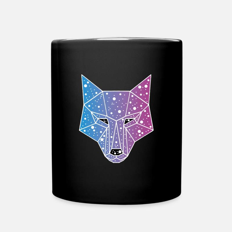 Loup galactique - Mug uni - noir