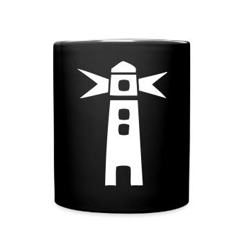 phare - Mug uni - noir - Devant