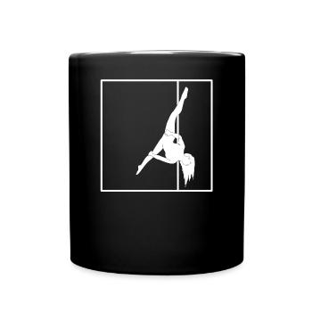 Pole dance - Full Colour Mug - black - Front