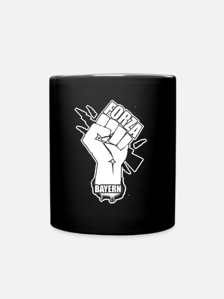 Forza Bayern - Tasse einfarbig - Schwarz