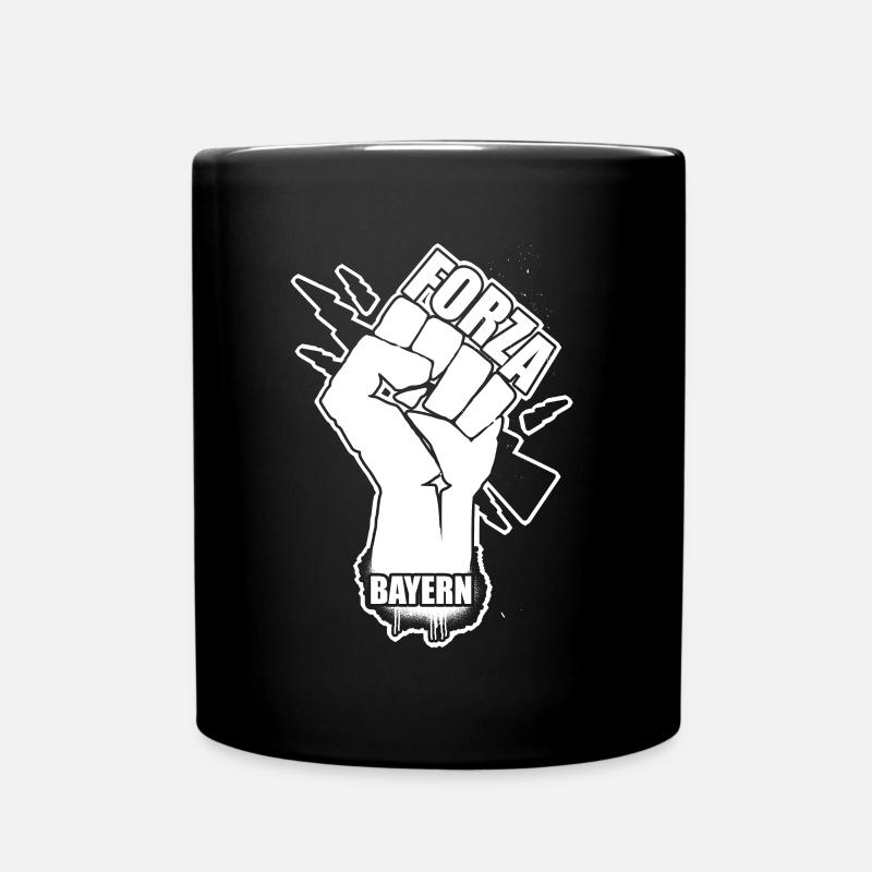 Forza Bayern - Tasse einfarbig - Schwarz