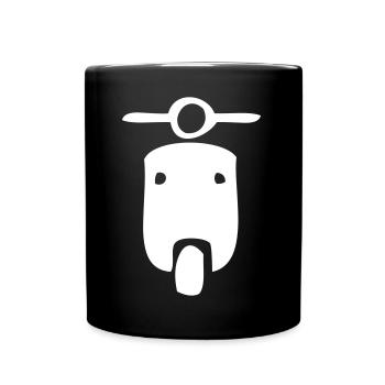 Moto - Mug uni - noir - Devant