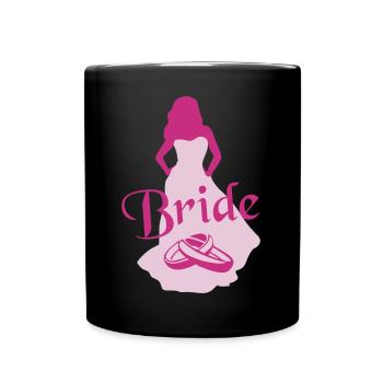 The Bride, Marriage - Tasse einfarbig - Schwarz - Vorne