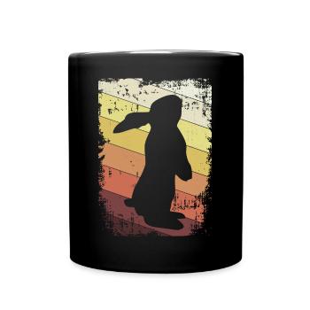 Lapin lapin - Mug uni - noir - Devant