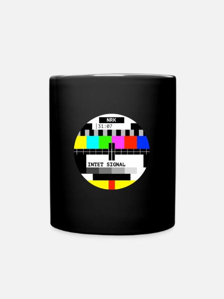pas de signal - Mug uni - noir