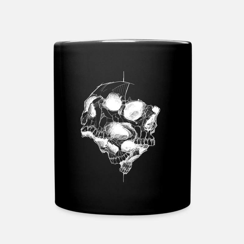 Crâne crâne cthulhu horreur lovecraft - Mug uni - noir
