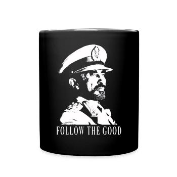 Rastafarian - Suivez les bonnes - Mug uni - noir - Devant