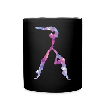 Artistic gymnastics Gymnastics - Full Colour Mug - black - Front