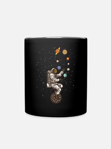 Drôle de cirque astronaute - Mug uni - noir