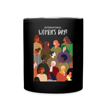 Journée internationale de la femme | 8mars - Mug uni - noir - Devant
