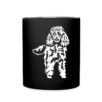 Poodle "Black Edition" - Full Colour Mug - black - Front