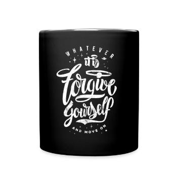DÉTECTEZ PLUS EN AVANT LES RISERS PLUS HAUTS ENTRAÎNENT DES MOTIFS - Mug uni - noir - Devant