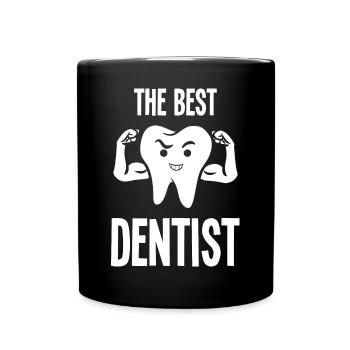 Dentist Dental Assistant Practice Teeth I Gift - Full Colour Mug - black - Front