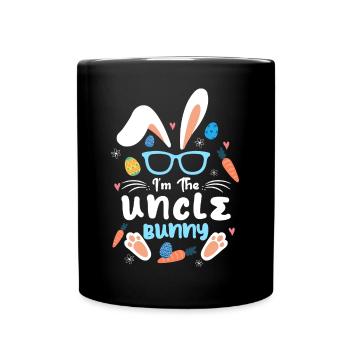 Im The Uncle Rabbit Easter Rabbit Ear Sunglass - Tasse einfarbig - Schwarz - Vorne