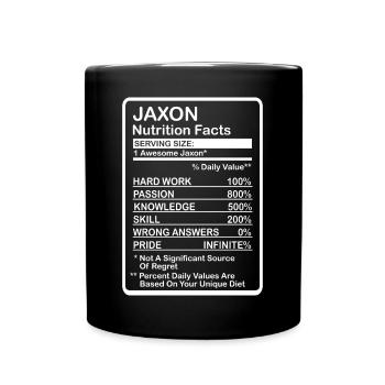 Jacksonville Florida - Tasse einfarbig - Schwarz - Vorne