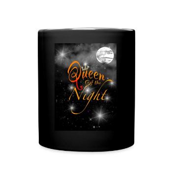 Queen of the Night 2 - Full Colour Mug - black - Front