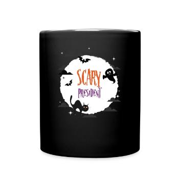 Scary President - Full Colour Mug - black - Front