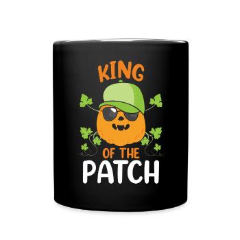 Halloween Roi du Patch - Mug uni - noir - Devant