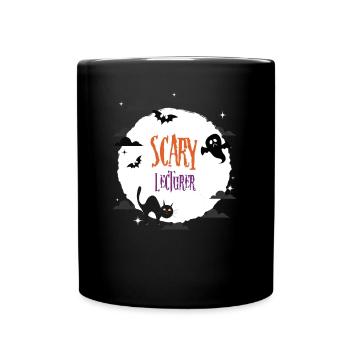 Scary Lecturer - Full Colour Mug - black - Front