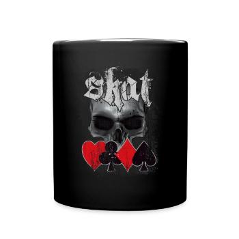 Skat Player - Full Colour Mug - black - Front
