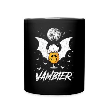 VamBier (Helloween Edition) - Mug uni - noir - Devant