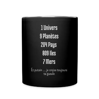 Humour - Mug uni - noir - Devant