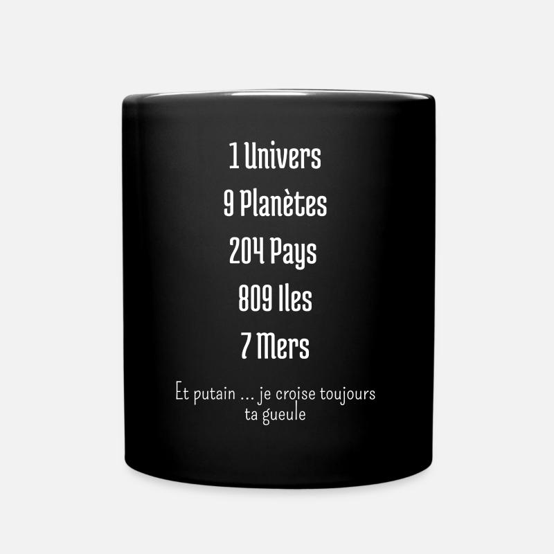 Humour - Mug uni - noir