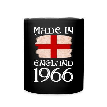 Made in England 1966 - St George's Day - English - Full Colour Mug - black - Front