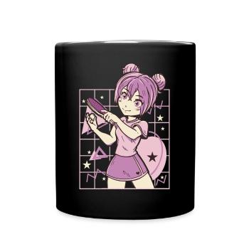 Tenue de ping-pong Tennis de table Batte de ping-pong - Mug uni - noir - Devant