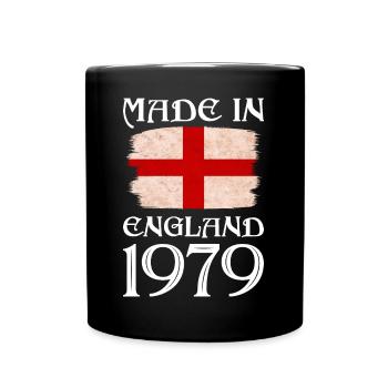 Made in England 1979 - St George's Day - English - Full Colour Mug - black - Front
