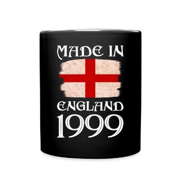 Made in England 1999 - St George's Day - English - Full Colour Mug - black - Front