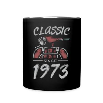Classic Vintage Limited Edition 1973 - Full Colour Mug - black - Front
