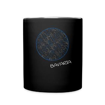 Bavaria - Tasse einfarbig - Schwarz - Vorne