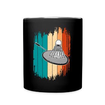 Badminton - Mug uni - noir - Devant