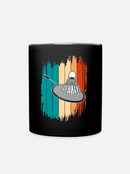Badminton - Mug uni - noir